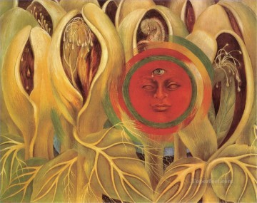 太陽と生命のフェミニズム フリーダ・カーロ Oil Paintings